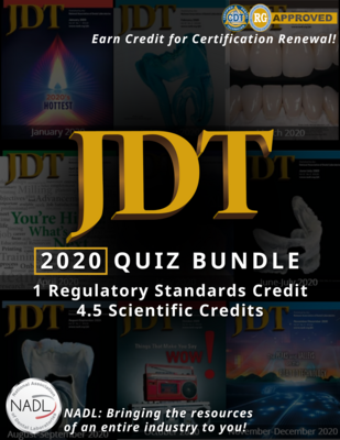 Journal of Dental Technology 2020 Technical Articles and Quizzes