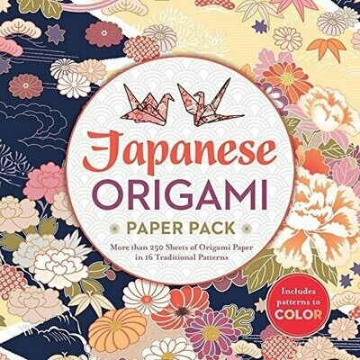 Japanese Origami Paper Pack: More Than 250 Sheets in 16 Traditional Patterns 
