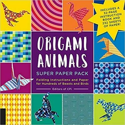 Origami Animals Super Paper Pack: Folding Instructions and Paper for Hundreds of Beasts and Birds