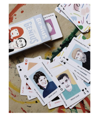 Art Genius Playing Cards