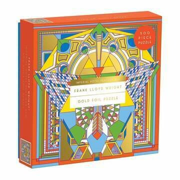 Frank Lloyd Wright, Imperial Hotel Peacock 500 Piece Puzzle