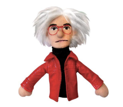 Andy Warhol Magnetic Finger Puppet