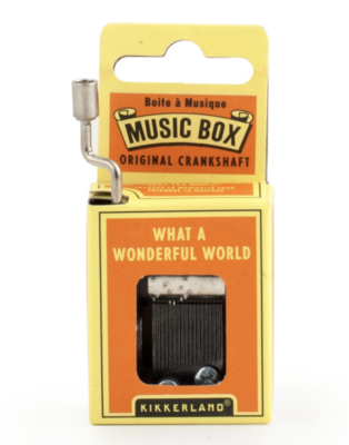 What a Wonderful World Music Box