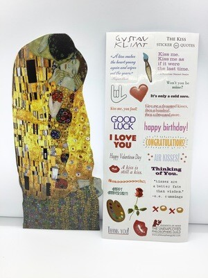 Gustav Klimt, Kiss Card