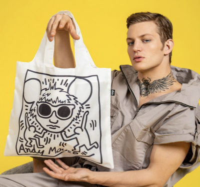 Haring, Andy Mouse Bag