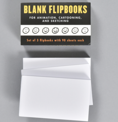 Blank Flipbooks (3 Pack)