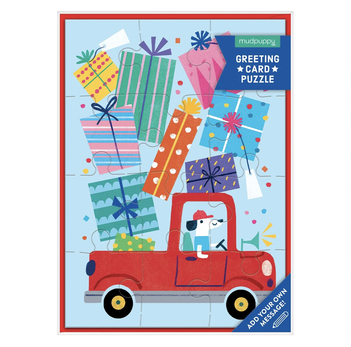 &quot;Birthday Truck&quot; Greeting Card Puzzle
