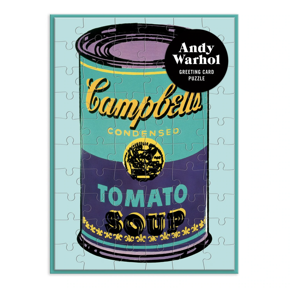 Andy Warhol Soup Can Greeting Card Puzzle