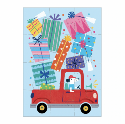 "Birthday Truck" Greeting Card Puzzle