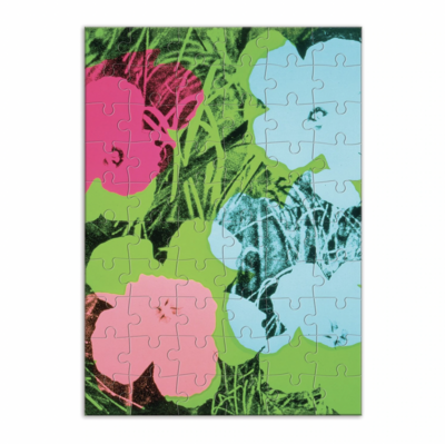 Andy Warhol, Flowers Greeting Card Puzzle