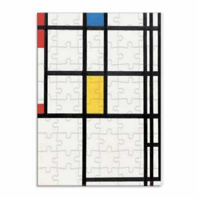 Mondrian Greeting Card Puzzle