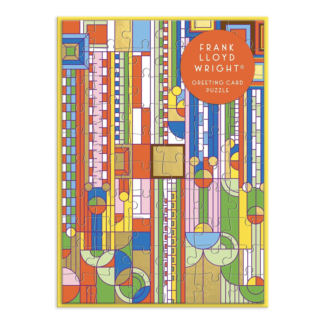 Frank Lloyd Wright, &quot;Saguaro Forms &amp; Cactus&quot; Greeting Card Puzzle