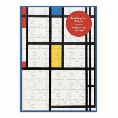 Mondrian Greeting Card Puzzle