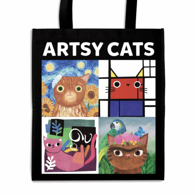 Artsy Cats Reusable Bag