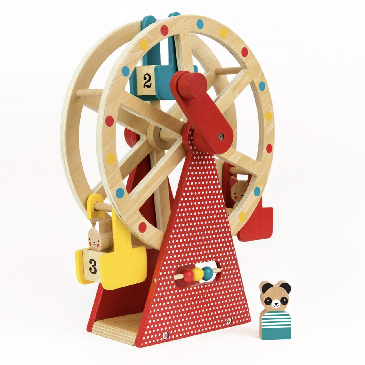 Carnival Play Set Wooden Ferris Wheel