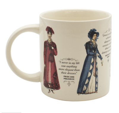 Jane Austen's Regency Finery Heat-Transforming Mug 