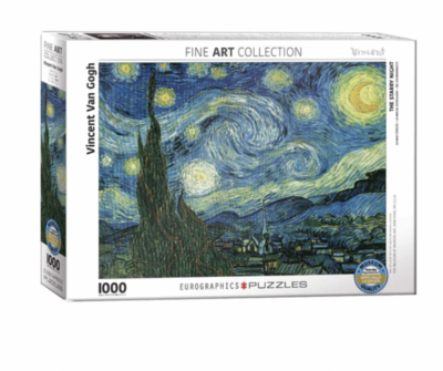 Van Gogh, Starry Night, 1000 Piece Puzzle