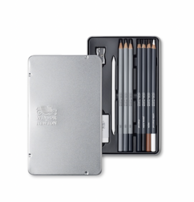 Winsor &amp; Newton Studio Collection 10 Piece Sketching Set