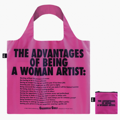 Guerrilla Girls,  Advantages of Being a Woman Artist Bag