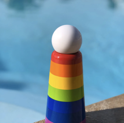 Lund London Skittle Bottle, Rainbow 500ml