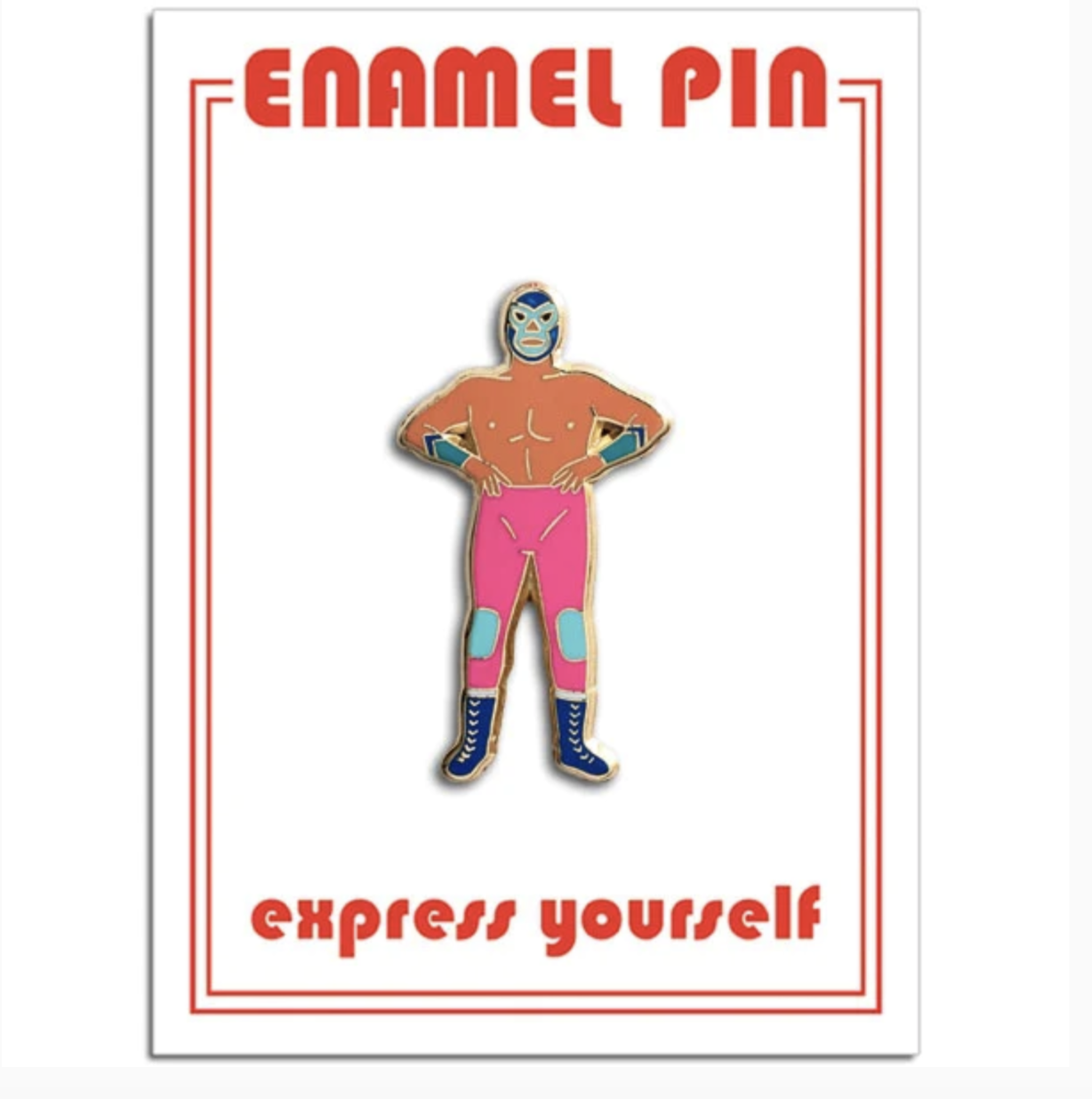 Luchador Pin