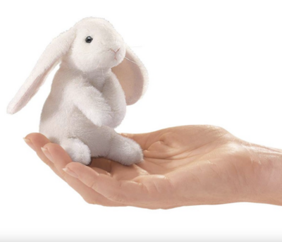 Mini Lop-Eared Rabbit Folkmanis Finger Puppet