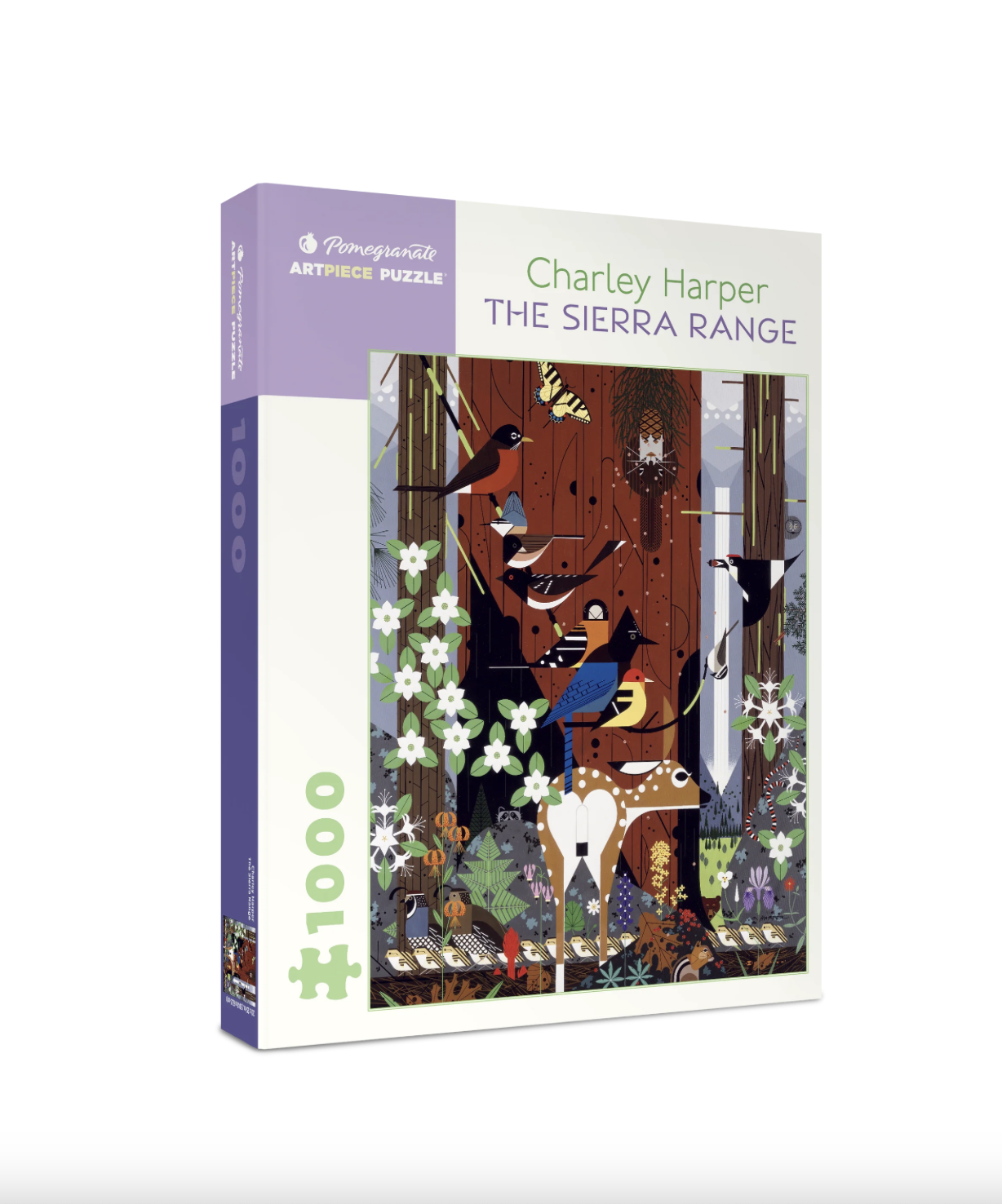 Charley Harper, The Sierra Range 1000 Piece Puzzle