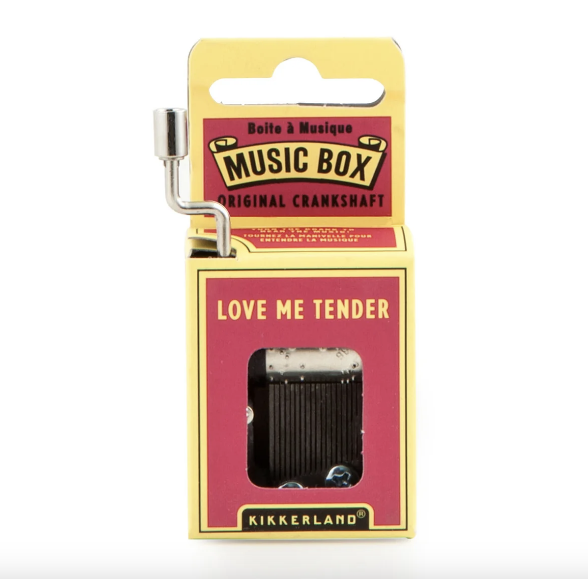Love Me Tender Music Box
