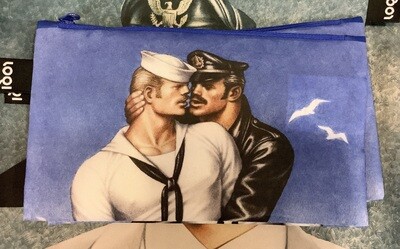 Tom of Finland, Bon Voyage (Small Zip Pouch)