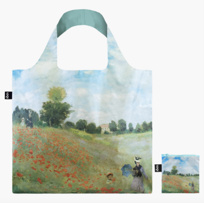 Claude Monet, Wild Poppies Near Argenteuil, 1873 Bag