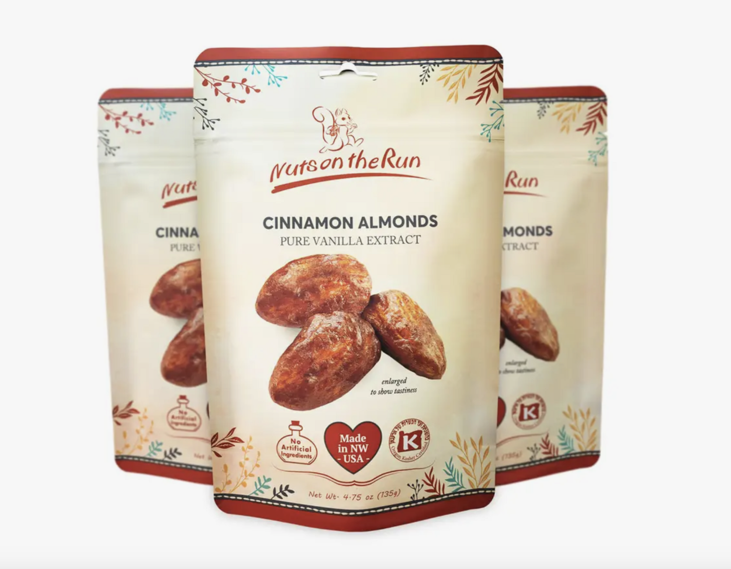 Cinnamon Almonds with Pure Vanilla