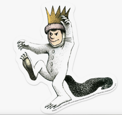 Where the Wild Things Are- Max Vinyl Sticker