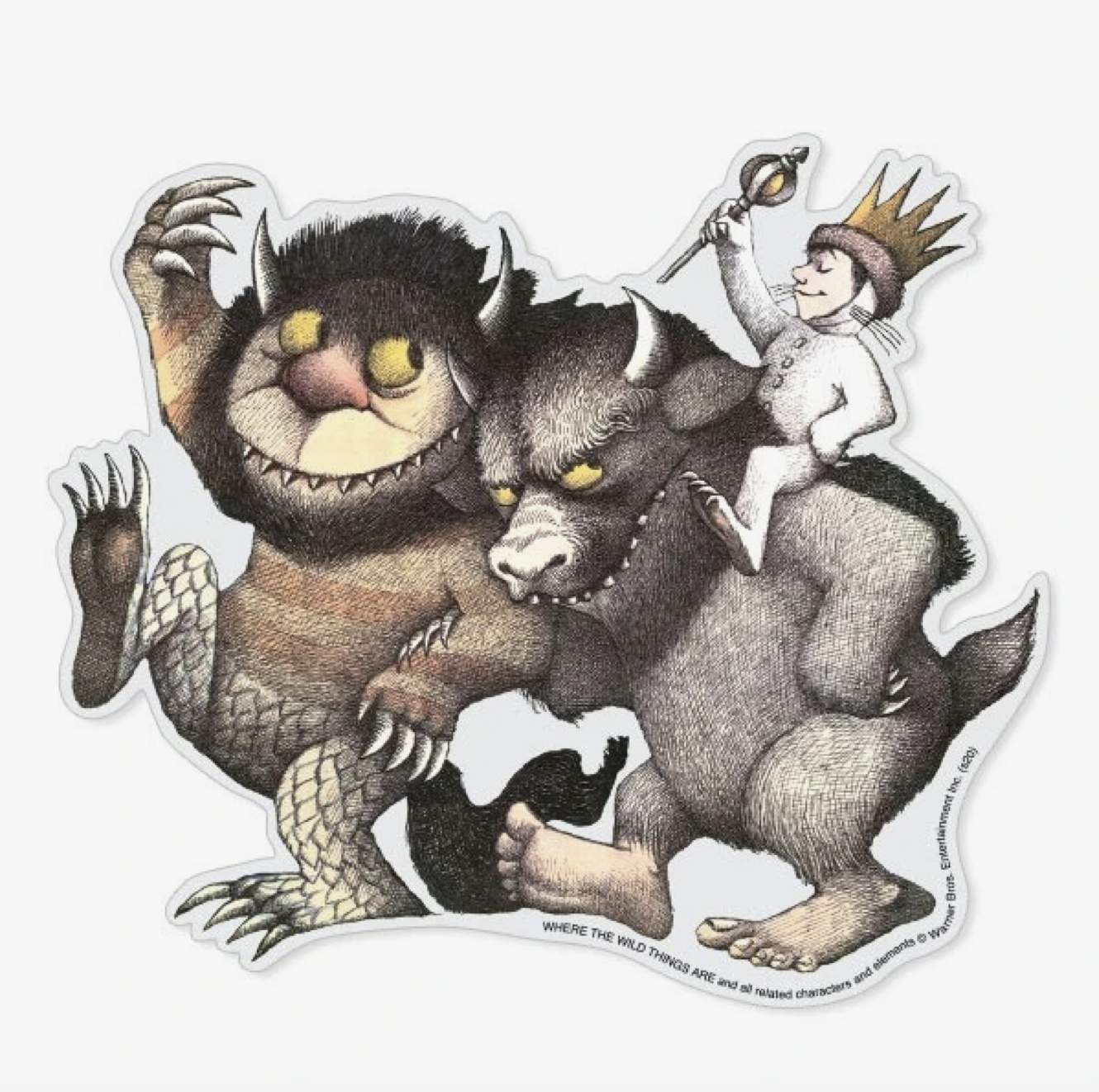 Where the Wild Things Are- Wild Things Rumpus Vinyl Sticker