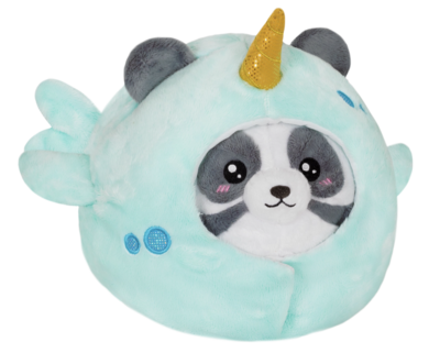 Undercover Panda in Narwhal Squishable