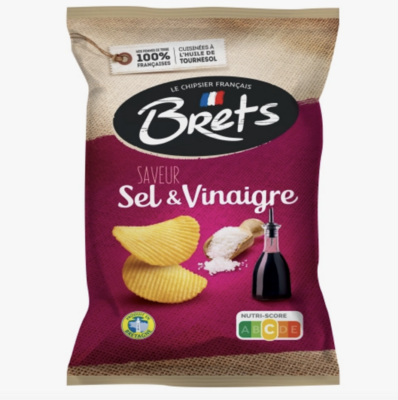 BRET'S French Chips, Sel & Vinaigre (Salt & Vinegar)