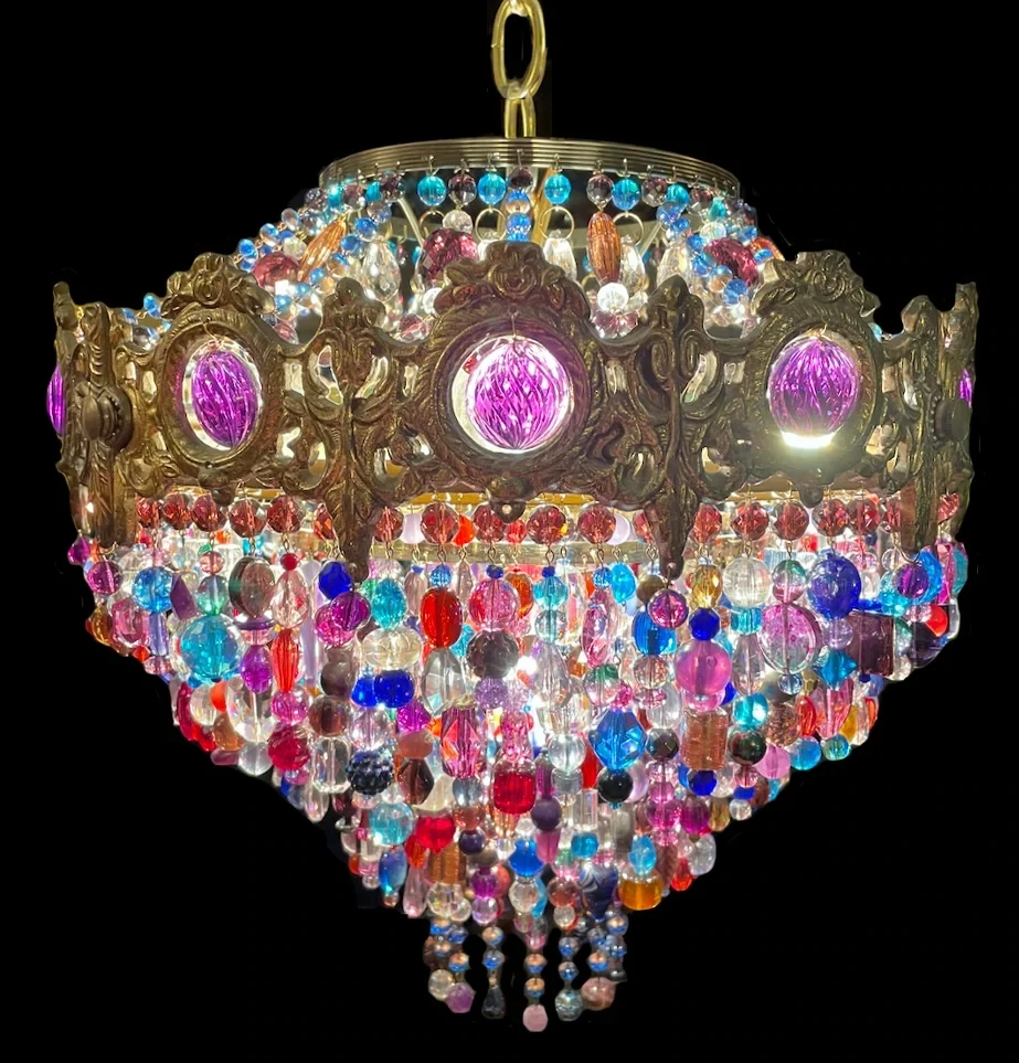 Stickler Beaded Chandelier