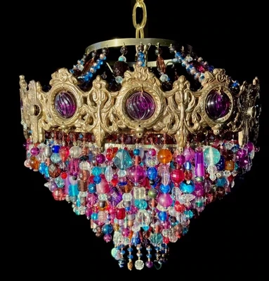 Stickler Beaded Chandelier