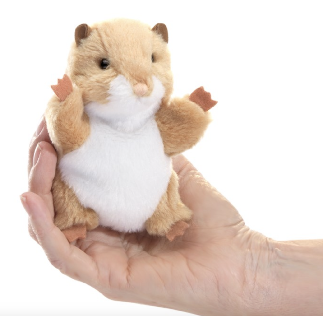 Mini Hamster Folkmanis Finger Puppet