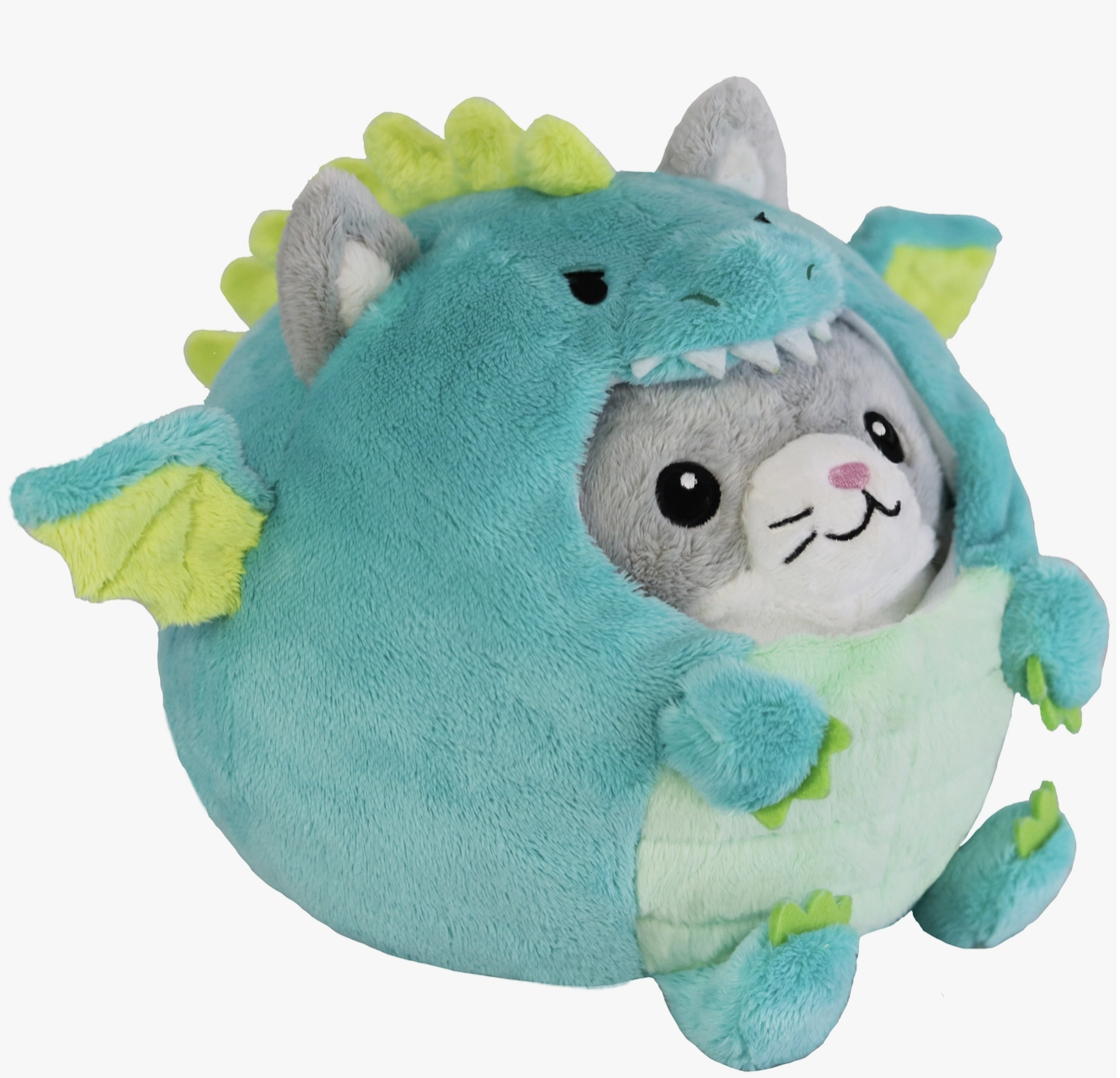 Undercover Kitty  in Dragon Squishable