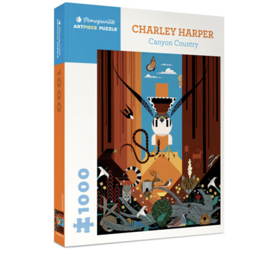Charley Harper, Canyon Country 1,000 Piece Puzzle