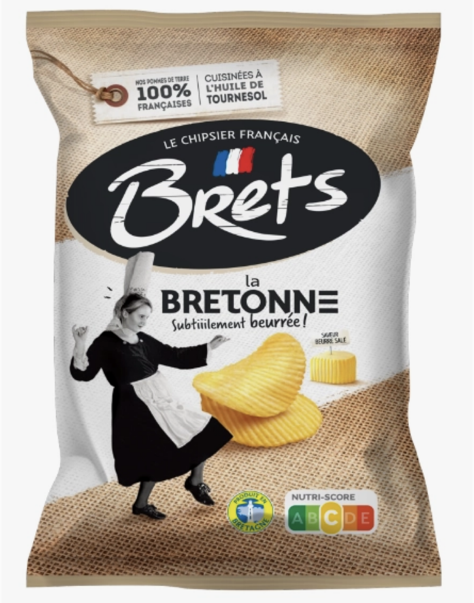 BRET&#39;S French Chips, la Bretonne (Salted Butter)