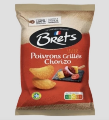 BRET'S French Chips, Poivrons Grilles Chorizo (Roasted Peppers and Chorizo)