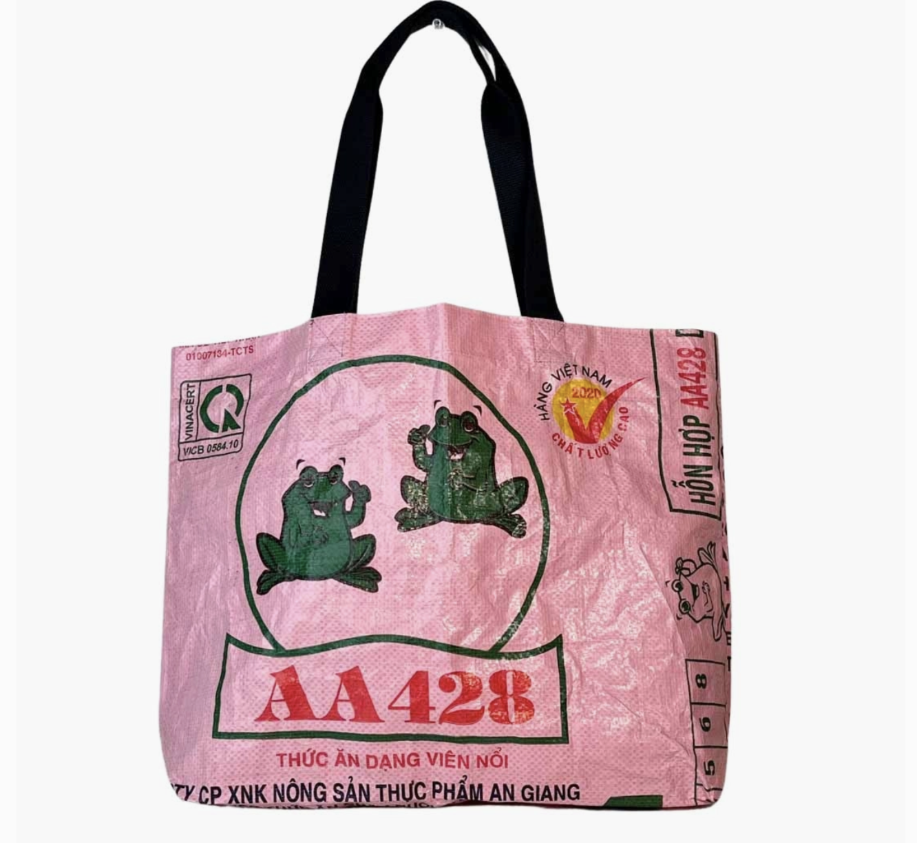 Recycled Feed Sack Cambodian Shopping Tote (Various Options to Select From)