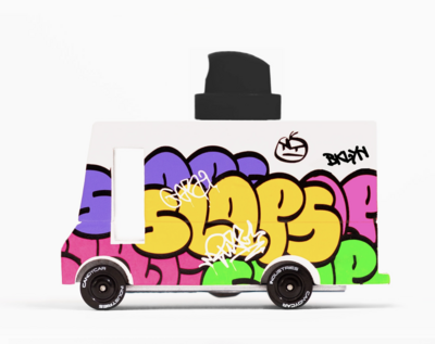 Graffiti Black Truck
