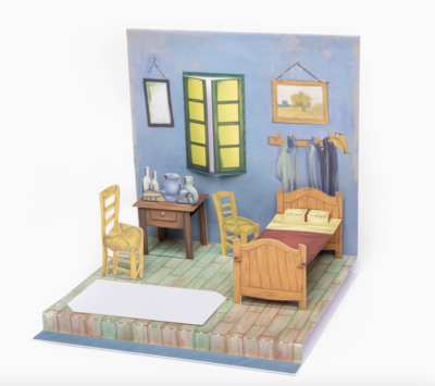 Van Gogh, Bedroom in Arles Pop-Up Card