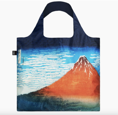 Hokusai, Fuji, Mountains in Clear Weather, 1831 Bag