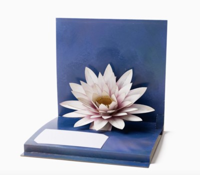 Monet, Water Lily Pop-Up Card