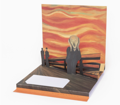 Munch, The Scream Pop-Up Card