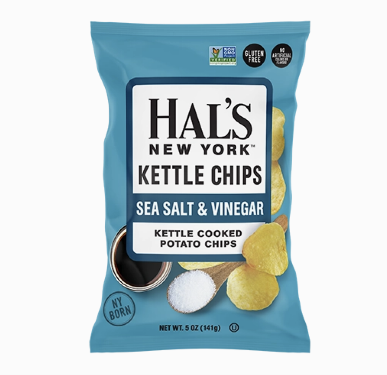 Hals New York Salt &amp; Vinegar Chips, 5 oz.