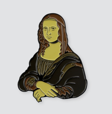 Mona Lisa • Enamel Pin